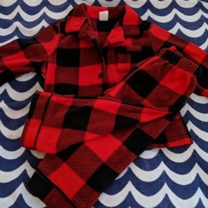 Baby Gap Buffalo Plaid Flannel Pajamas